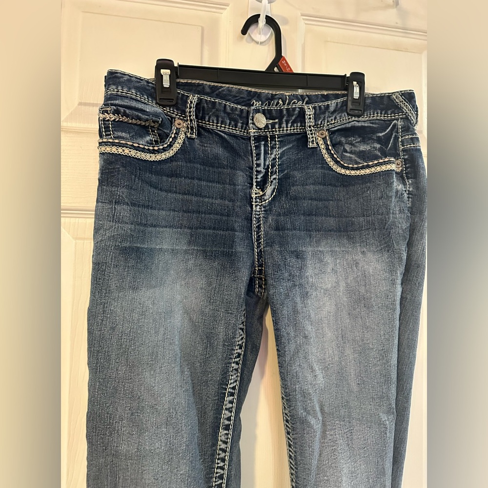 Maurices Dark Blue Boot Cut Jeans